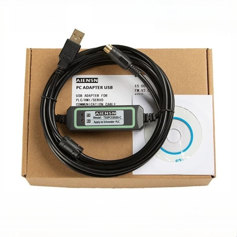 TSXPCX3030-C Suitable for Schneider TSX/TWIDO/Premium Series PLC Programming Cable Download Line