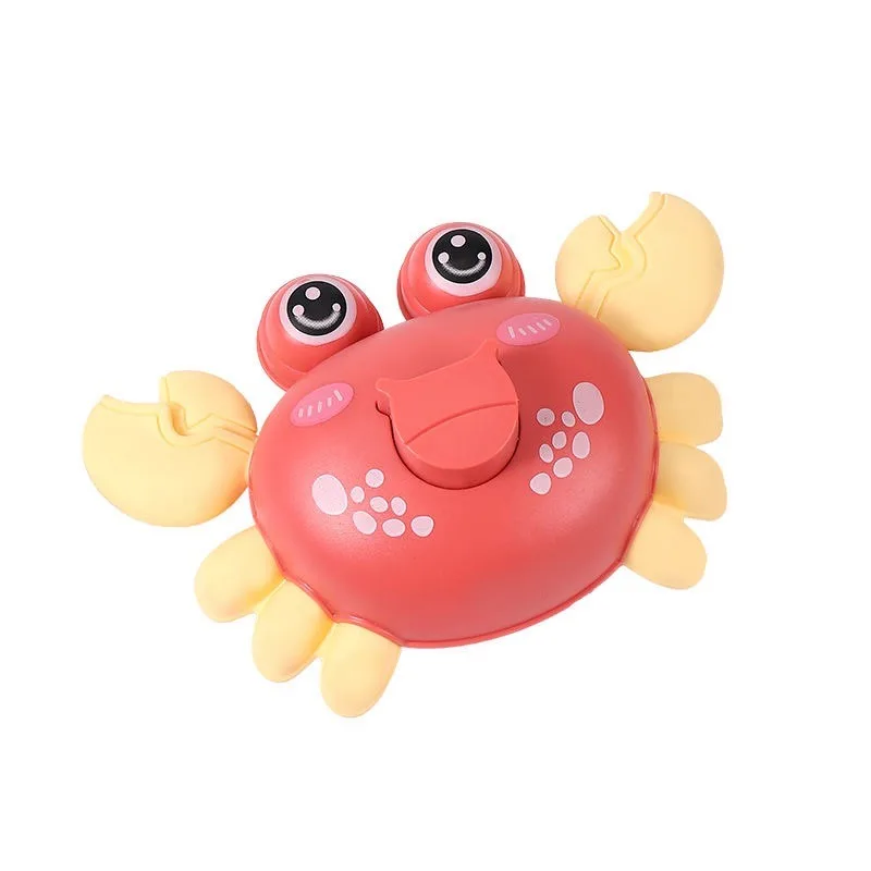 Pressing toy crabs, children's cars, boys and girls, babies, infants and young children, inertia rebound, shock resistance