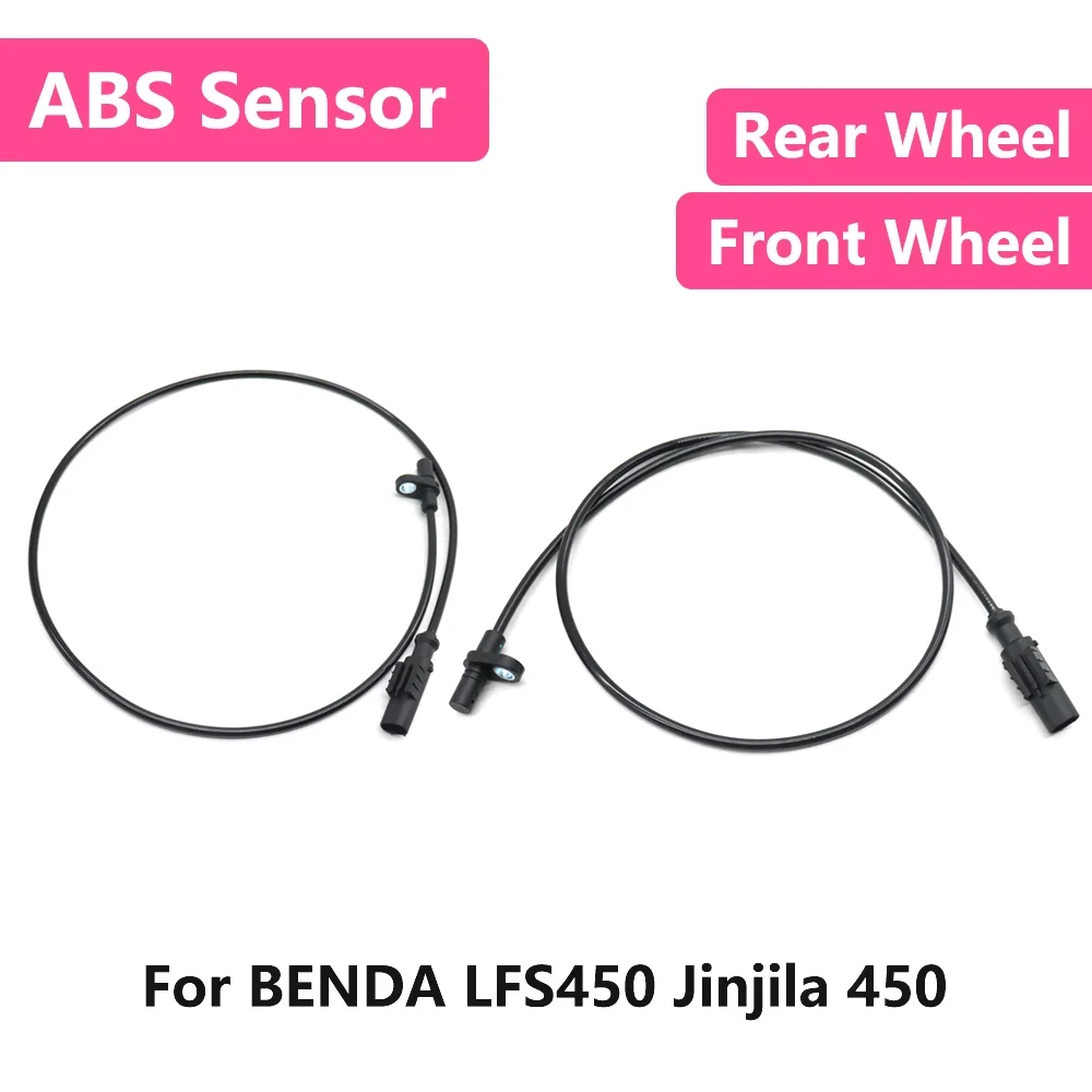 

For BENDA LFS450 LFS 450 Jinjila 450 Motorcycle Front Rear Wheel Signal ABS Wheel Speed Sensor Wire Silicone Accessories