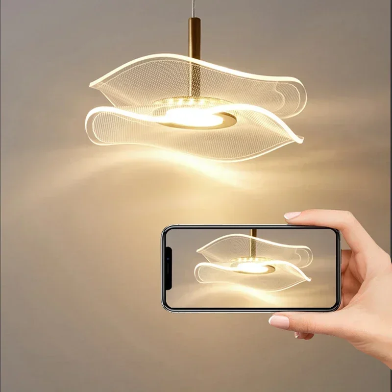Nordic Hanging Lamp LED Pendant Lights Fixture Indoor Lighting Dining Tables Living Room Stairs Home Decor Pendant Lamp - view 5