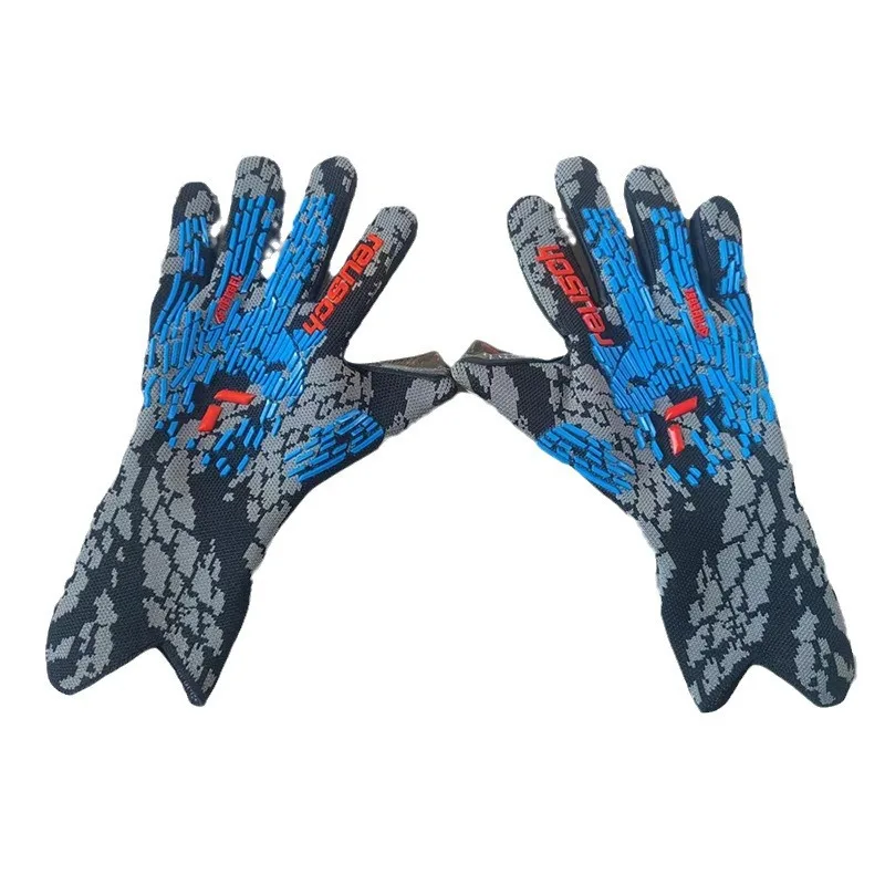 Guantes de portero gruesos profesionales con guantes de portero de fútbol de talla 6/7/8/9/10 para niños, jóvenes y adultos