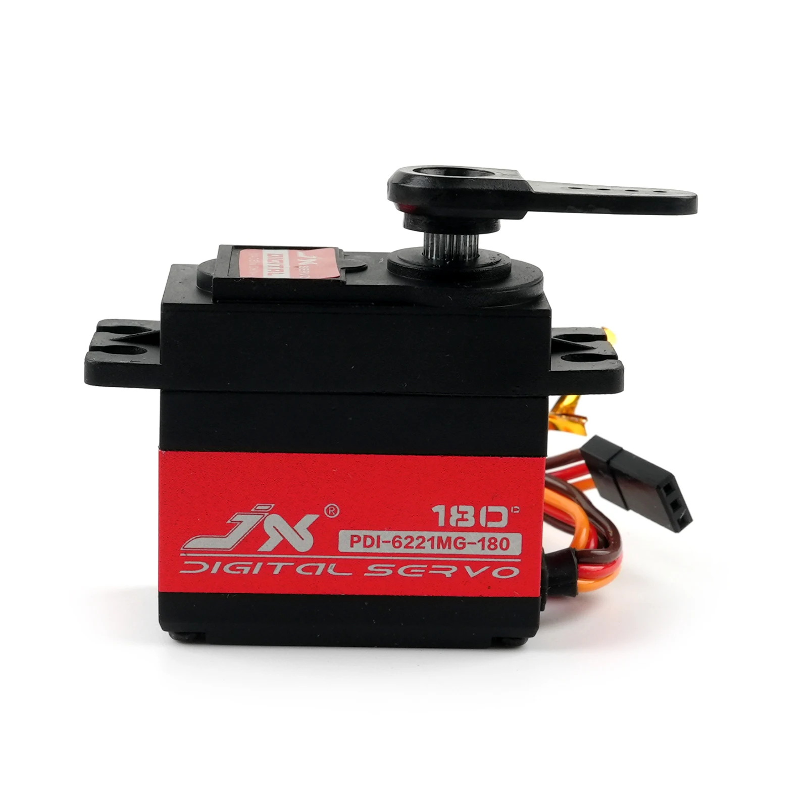 

JX Servo PDI-6221MG 20KG Coreless Digital Servo 6V High Torque Metal Gear 1/8 1/10 RC Car Crawler Buggy Helicopter Part