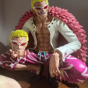 Anime One Piece Donquixote Donquixote Doflamingo Figur ein Stück Shichibukai Hen 16cm PVC Modell Sammlung Puppengeschenke Spielzeug Spielzeug 8 Hauptverkäufe Doflamingo Puppe - №1