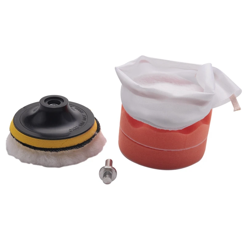 

10X Gross Polishing Buffing Pad Kit Car Polishing Buffer Drill Adapter Tool