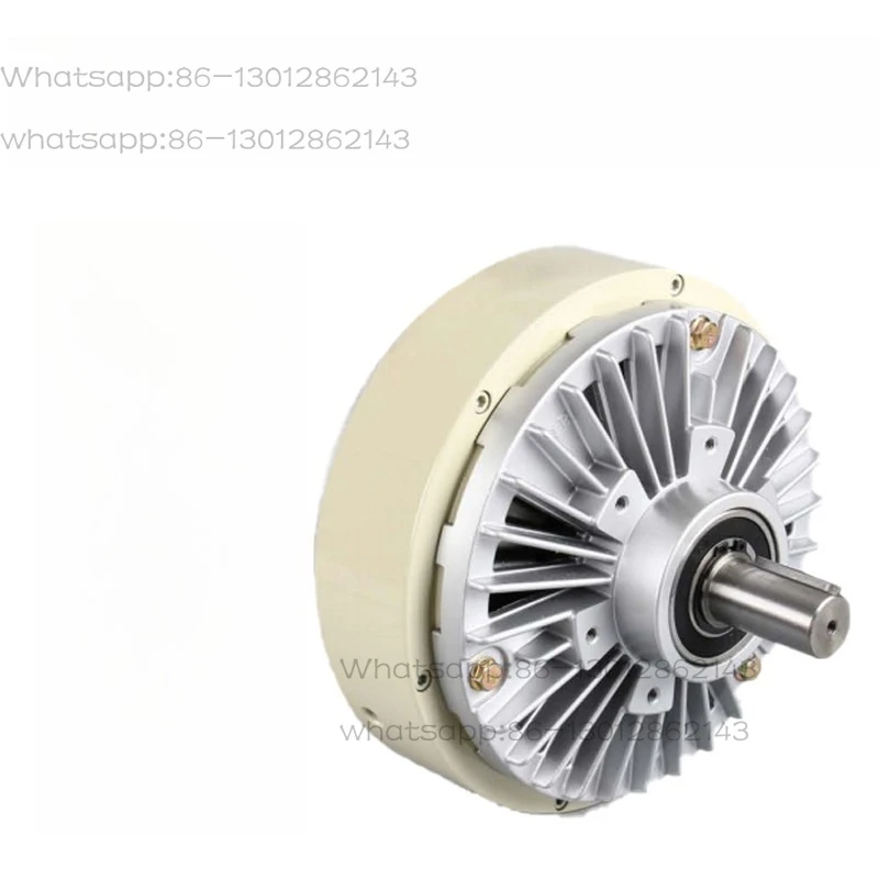 Single axis magnetic powder brake Double shaft clutch Hollow 24V tension controller Electromagnetic powder brake 5KG