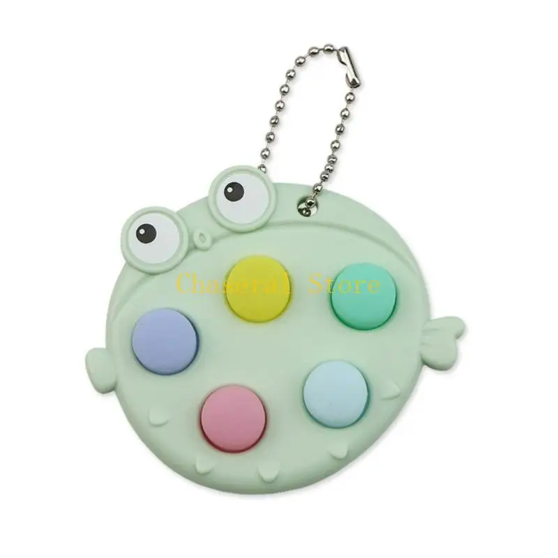 E7CE Stress Toy Pheat Fish Bubble Pressing Photostudio Pups Kids Sensory Toy