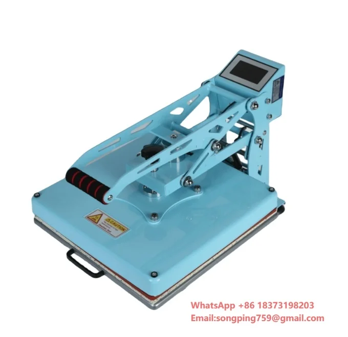 

Hot Selling Commercial Magnetic Semi-Automatic High Pressure Heat Transfer Machine 38*38Hot Stamping Machine for Sublimation