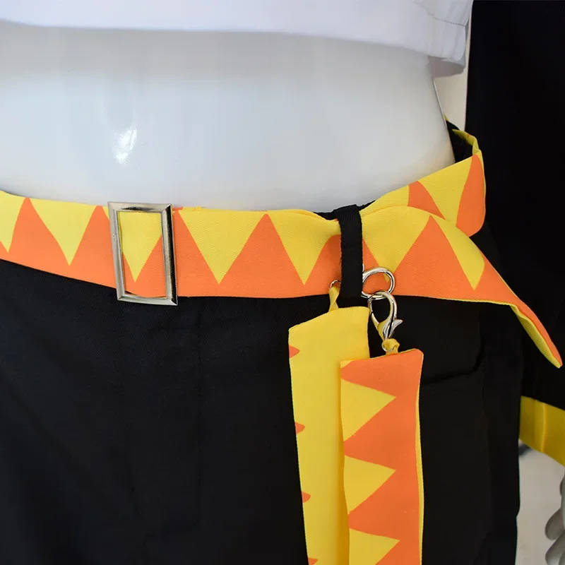 ชุดเสื้อคอสเพลย์อนิเมะ Lin ชุดกางเกงขาสั้นเครื่องแต่งกายเทศกาลฮาโลวีน