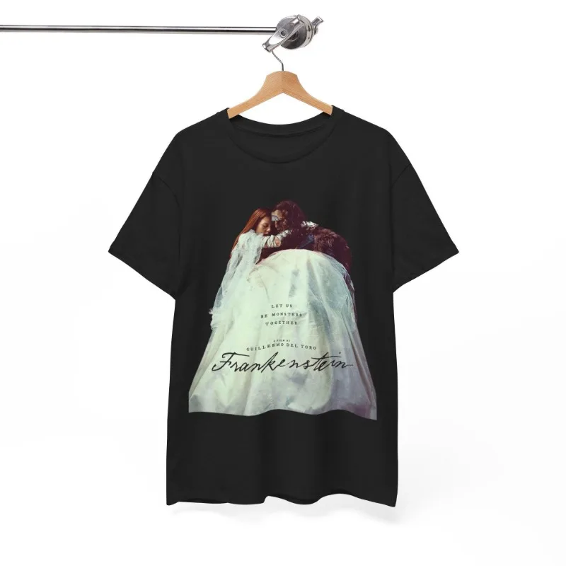 Frankenstein T-shirt Movie Poster Retro Summer New Item Suitable for Both Men and Women Casual Fashion T-shirt