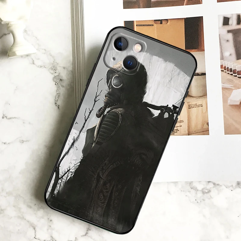 Stalker Clear Sky Phone Case For iPhone 15 16 Pro Max 11 12 13 14 Pro Max 7 8 Plus X XS XR 12 13 Mini Cover