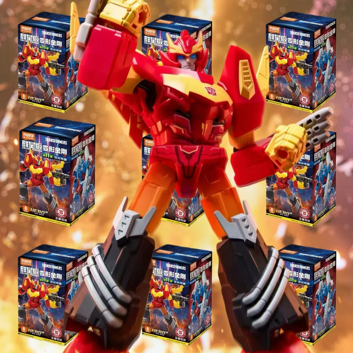 Blokees Transformers GV11-9PCS - đánh giá và giá Model Kit Rodimus