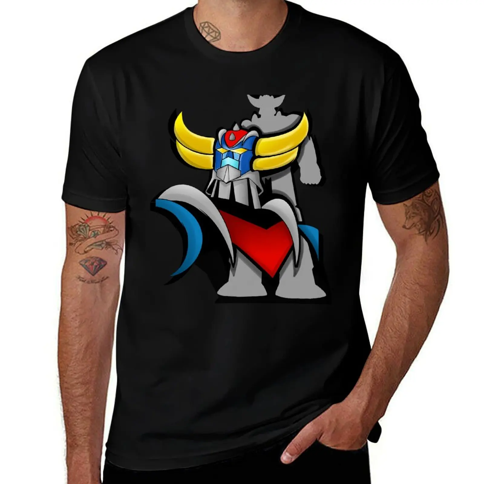 

Goldorak, Grendizer, Vintage Goldorak T-Shirt t shirt man cotton t shirt man plain T-Shirt