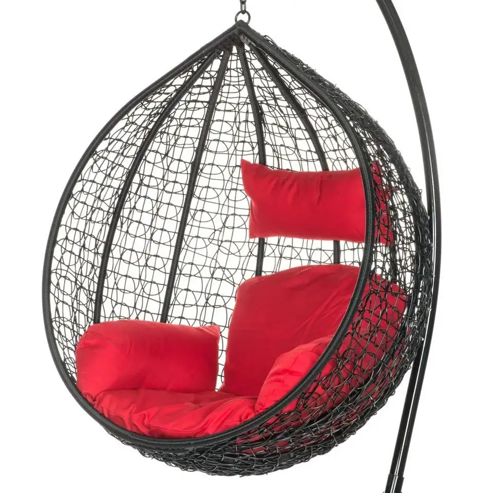 Quantity Outdoor Furniture Modern Garden Swing Basket Chair Swing Swing Adult Recliner Hammock Cradle Chair 1 min Order