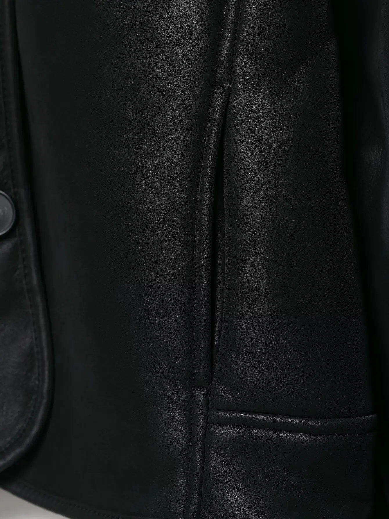 

HH Woman's Autumn High Street Coats Black Stand Collar Long Sleeves Single Breasted Female New Fashion Loose Warm Jackets