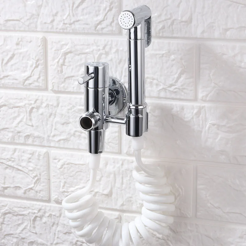 

Cold Water Bidet black bathroom bidet toilet faucet Bidet Faucet Single Cold Water Tap Handheld Bidet Spray Toilet Sprayer