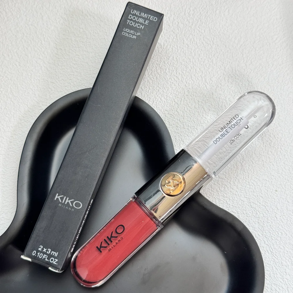 Kiko Milano Limited Edition Lippenstift mit doppelter Spitze, transparenter Spiegel, nicht verblassend, nicht klebend, Lipgloss, Make-up – Detail 18