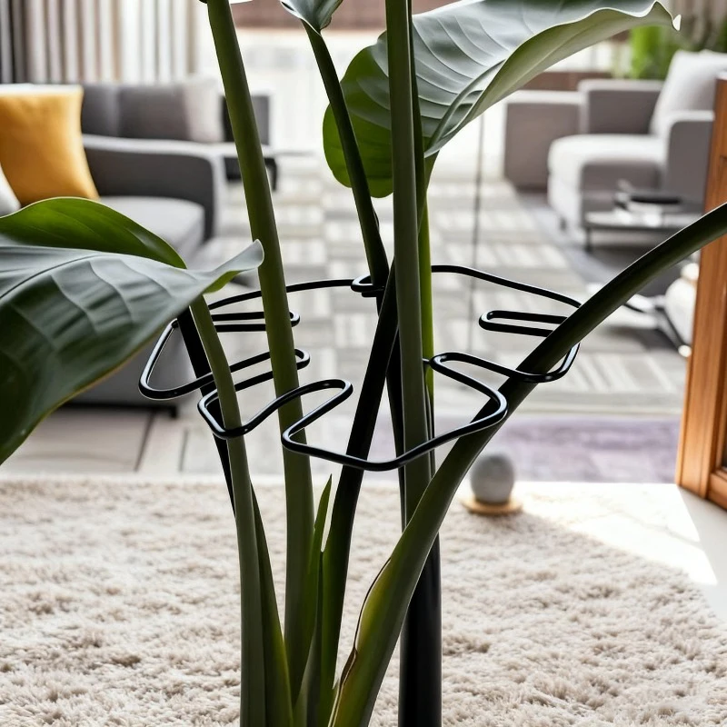 1Pc Grote Monstera Plant Ondersteuning Frame Stevige Klimmen Stengels Blad Stabilisator Outdoor Gebruik voor Hoge Kamerplant Opknoping Plant Stand - afbeelding 1