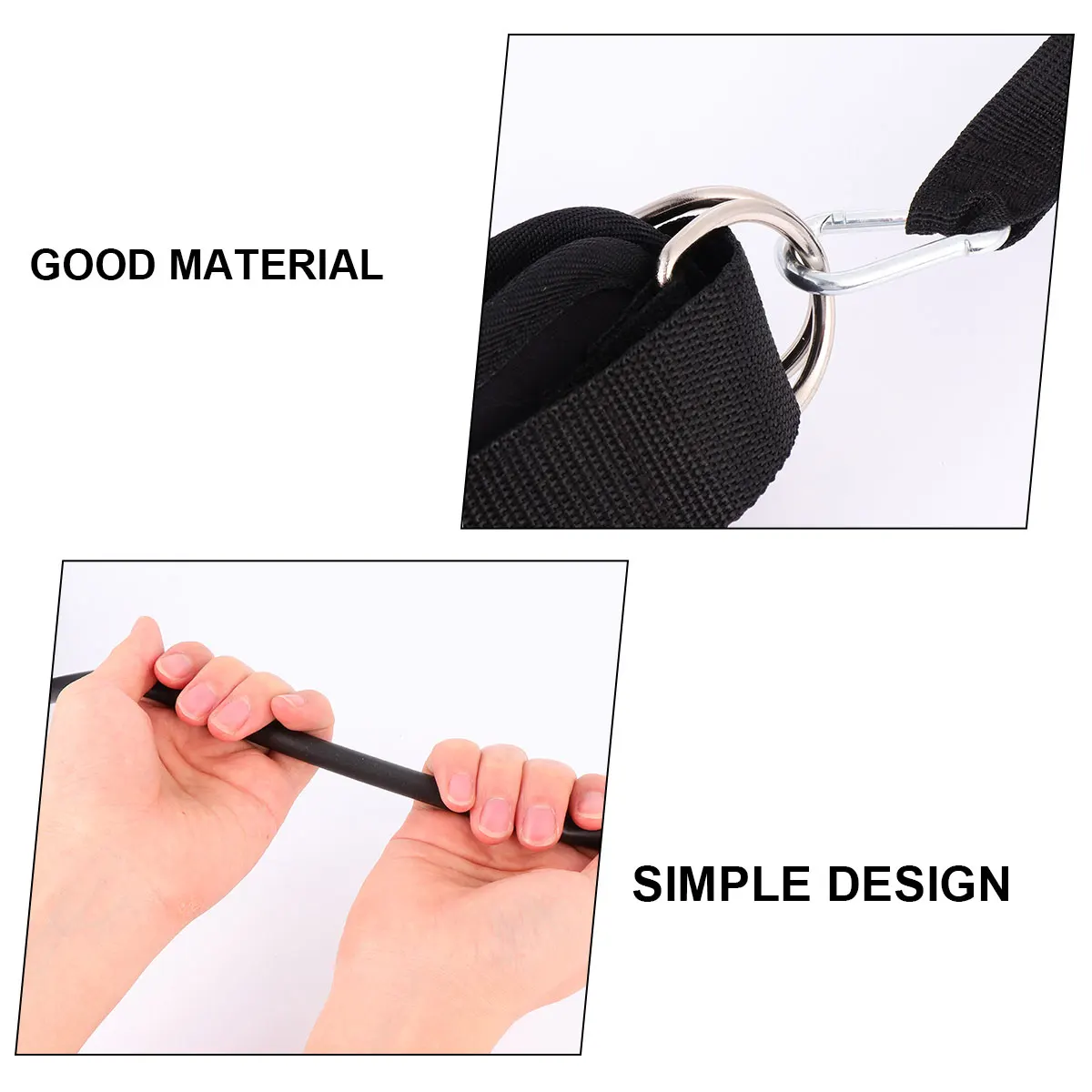 

Fitness Ankle Brace Straps Fixed Support Training Resistance Rings Sweat Absorbing Breathable Material Comfortable