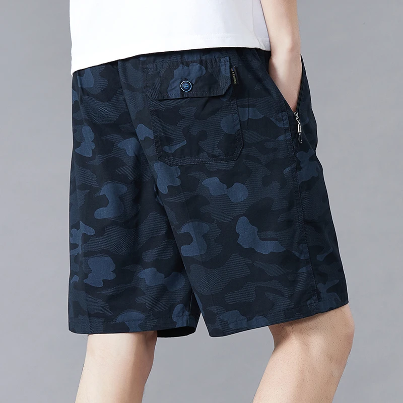 Quality Men's Camo Casual Shorts Y2K Print Camouflage Short Pants Summer Male Running Relaxed Fit Plus Size Board Shorts