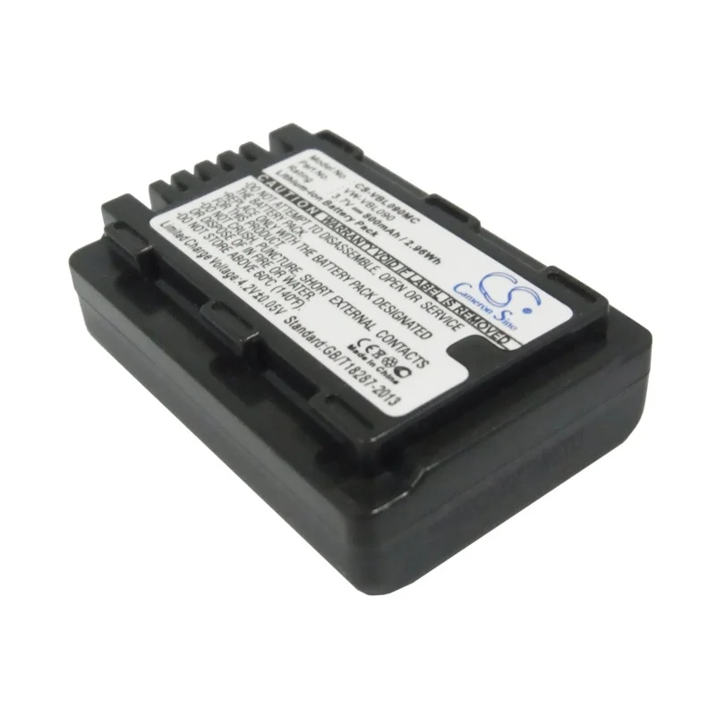 Li-ion Camera Battery for Panasonic, 3.7V, 800mAh, Compatible Models:  HDC-HS60K, HDC-SD40, SDR-H85, SDR-H85A
