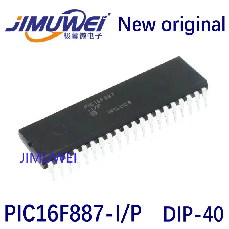 PIC16F887-I/P DIP-40 Direct insertion 8-bit microcontroller 100%New and Original