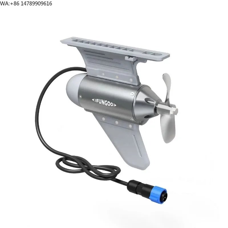 

Electric Trolling MotorLightweight 450W Brushless Electric Motor Pedal System Remote Control High Thrust Kayak Boat Propeller Fi