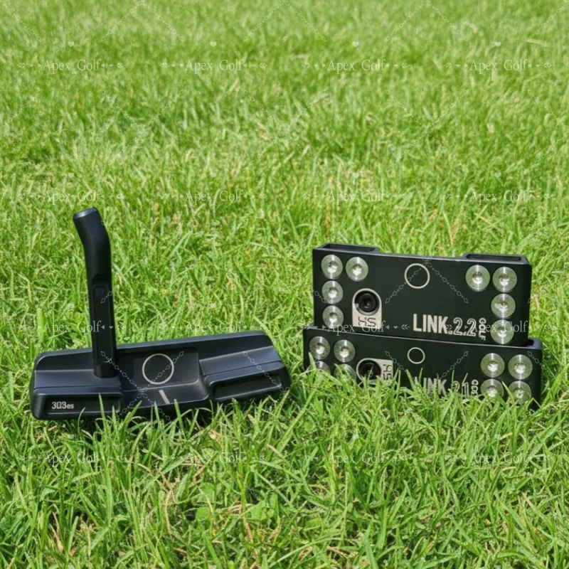 For HS Link.2.1/Link.2.2 Golf Putter, ACCRA Graphite Shaft, Black Mallet Putter, 32-36 Inch, Right/Left Hand, Headcover Included