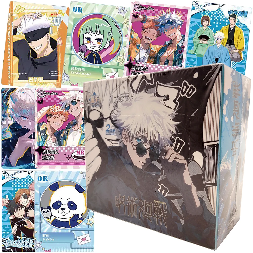 

Jujutsu Kaisen Limited Anime Collection Card Fans' Like Classic Characters Gojo Satoru Geto Suguru Creative Partner Theme Cards