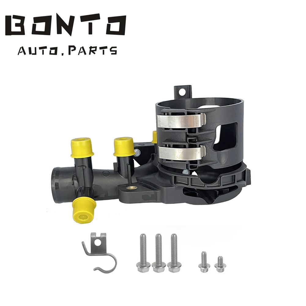 BONTO 6512006000 6512000356 Car Water Outlet Fuel Filter Housing For Benz C-Class 2008-2021 E-Class 2009-2016