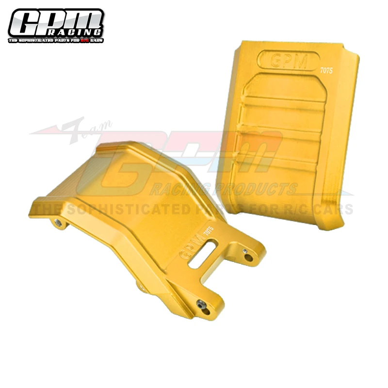 GPM Aluminum 7075 Skid Plates Set For LOSI 1/4 Promoto-MX Motorcycle