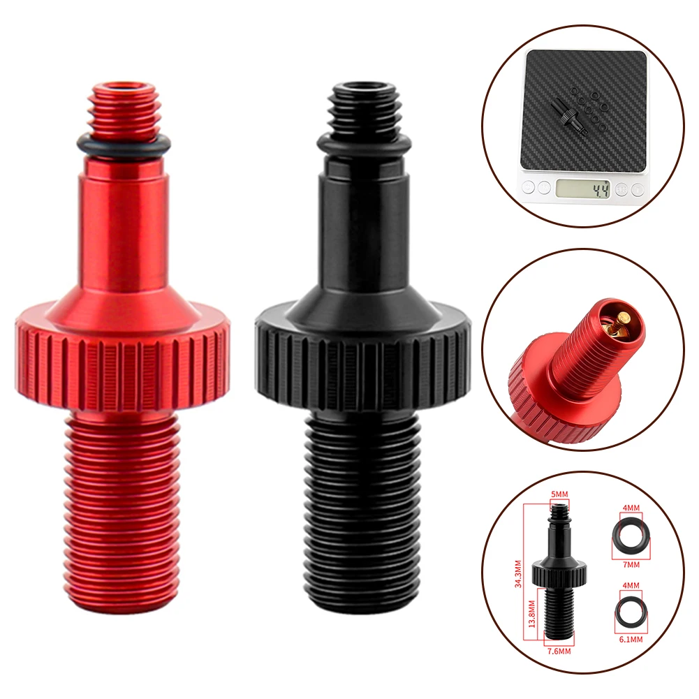 Bicycle Rear Shock Air Pump Valve Adapter Tool For DT For Monarch Air Inflator With SpareO-ringsBikeAccessories