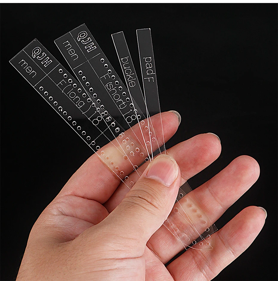Strap Band Leather Craft Tools Transparent Acrylic Watch Strap Template Home DIY Supplies Watch Strap Mold Men and Women