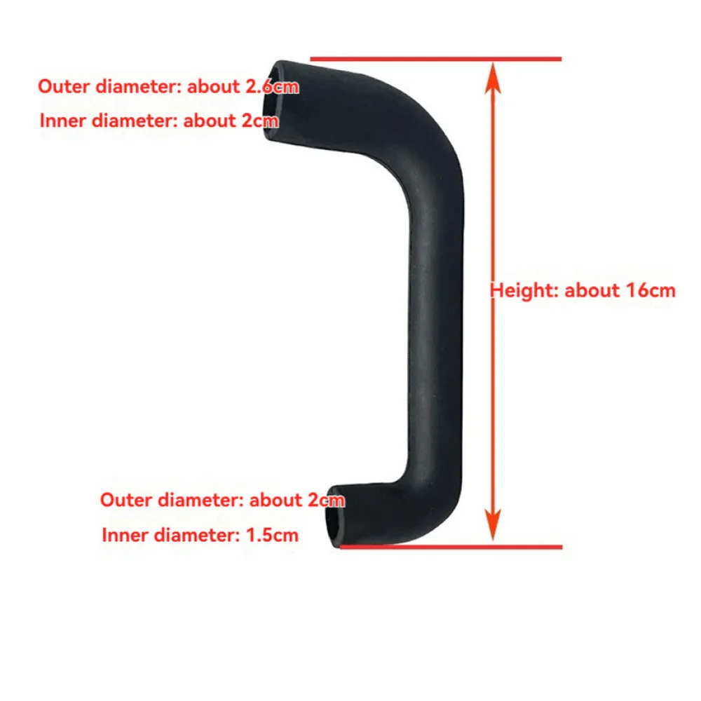 Bomba de ar condicionado no teto, tubo preto, mangueira de borracha, adaptador de tubo de drenagem, junta para peças de ar condicionado de teto midea