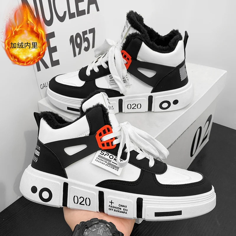 

Black Friday Sale: Men’s Chunky Sole Snow Boots, Waterproof & Faux Fur, Ideal for Christmas Markets & Family Walks