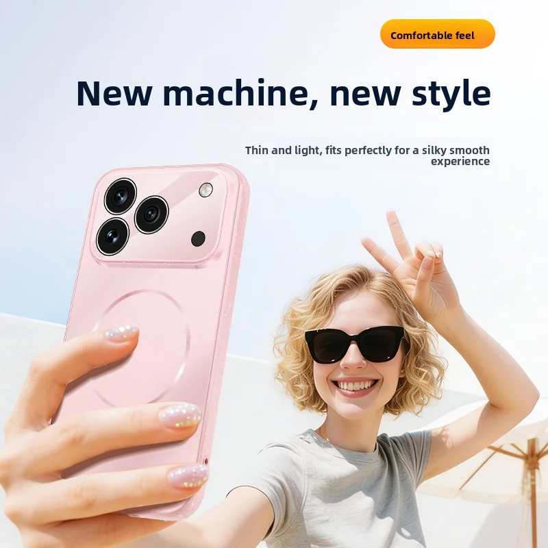 Etui Huawei Honor 600 Pro, modne, twarde, z PC, magnetyczne, z ochroną obiektywu MagSafe, tylna obudowa ochronna na telefon Honor 600 600Pro. — zdjęcie produktu 3