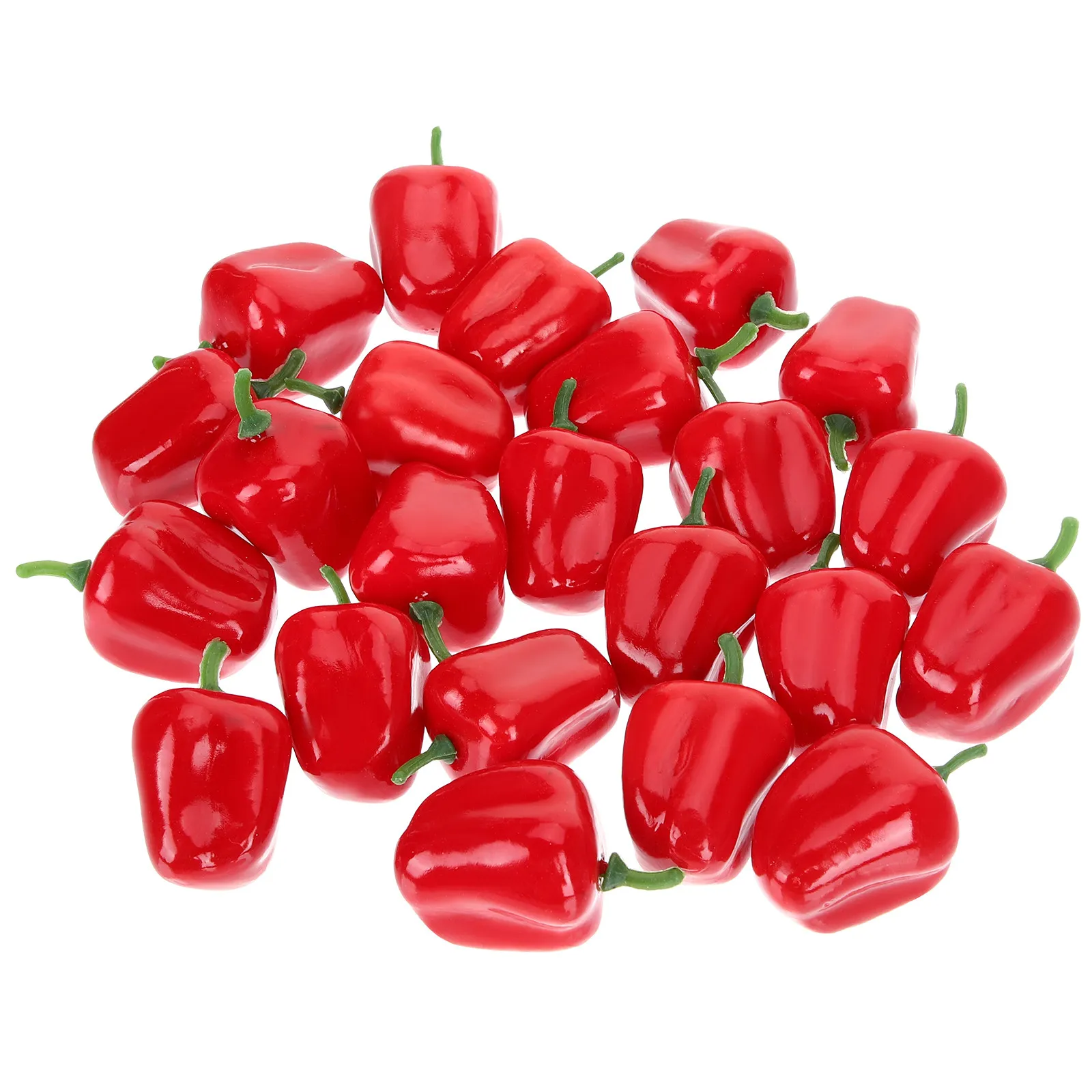 

20 шт. миниатюрных искусственных перцев чили из пенопласта для развития познавательных способностей детей, дошкольного образования, методики Монтессори