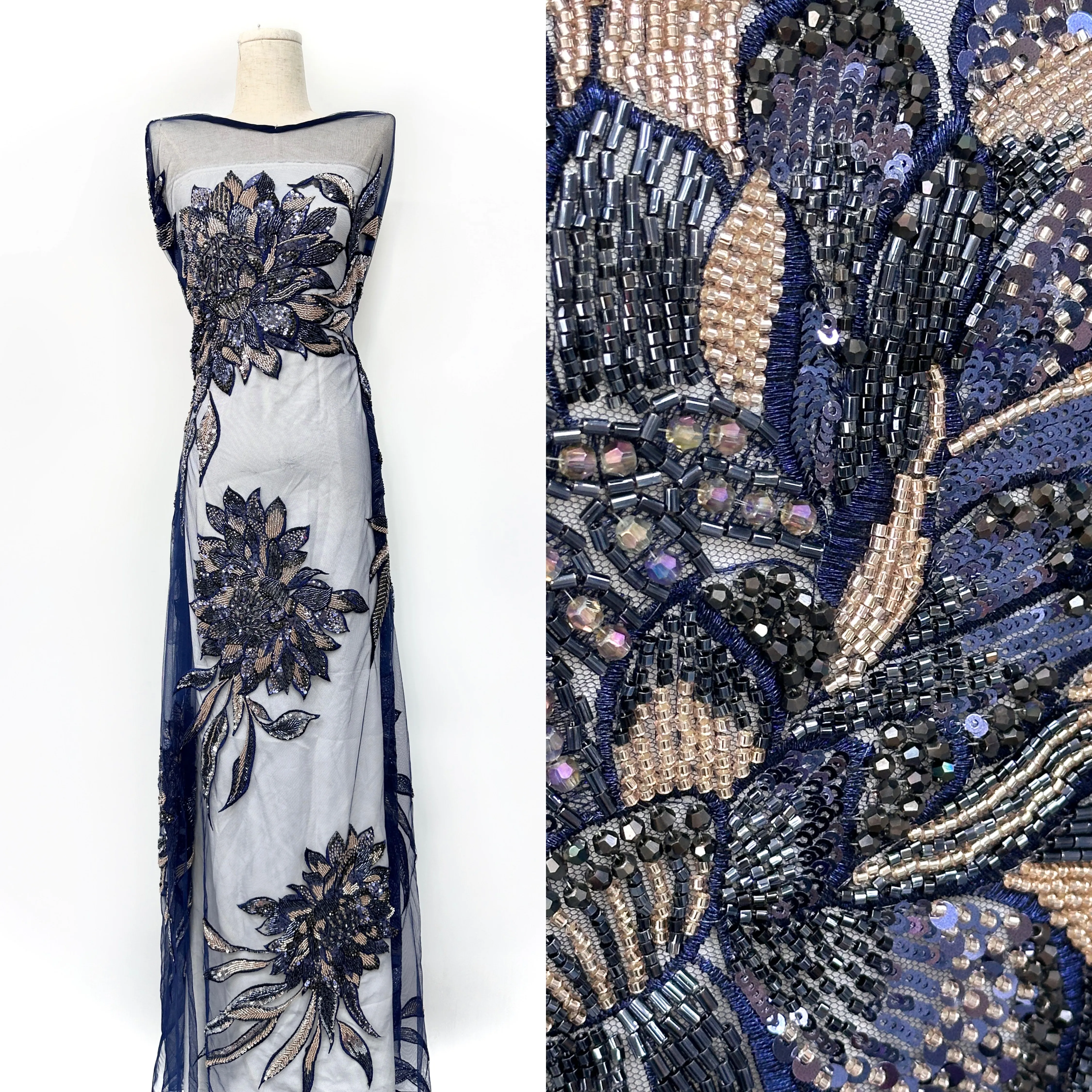 

1 комплект = 3 цвета, 10 комплектов = 30 цветов, роскошное свадебное кружево высшего качества, вышивка с блестками, нигерийское тюлевое кружево