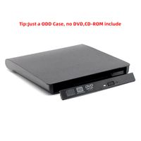 USB3.0 TypeC Slim External DVD RW Optical Drive Case Slim DVD External Enclosure Burner Reader Player Drives For Laptop PC