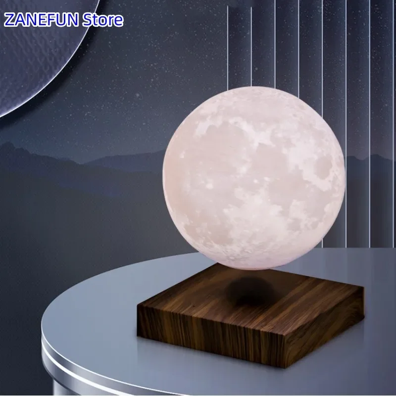 Magnetic Levitating Moon Lamp Globe Creative Office Home Decoration Unique Gifts Bedroom Decor Christmas Gift