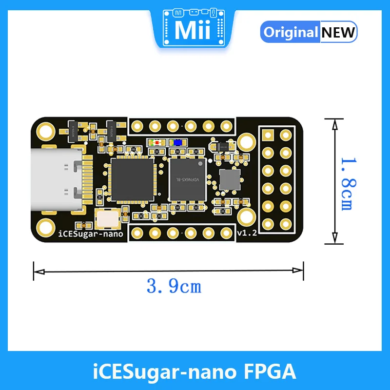 ICESugar-Kit scheda di sviluppo nano FPGA Open Source RISC-V connettore PMOD Standard muslimate