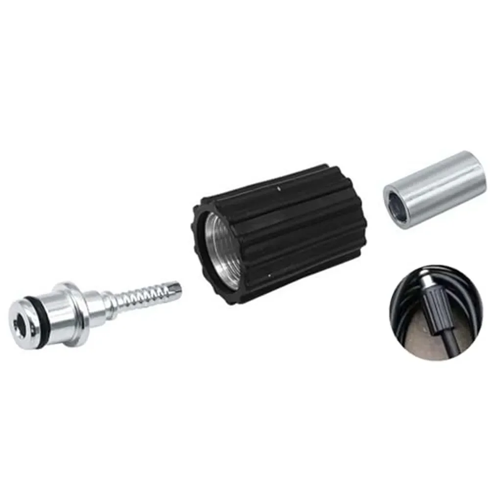 Hose Repair Fitting Pressure Washer Hose Garage Cleaning Rust-resistant Metal Quick Secure Connection Accessory