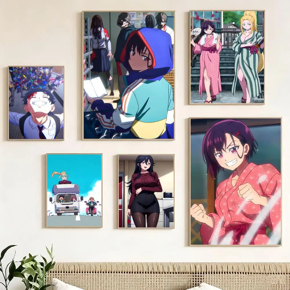 Japanese Anime Z-Zom100 Bucket List of the Dead Poster Print Painting Home Decor for Bedroom Living Room Hallway