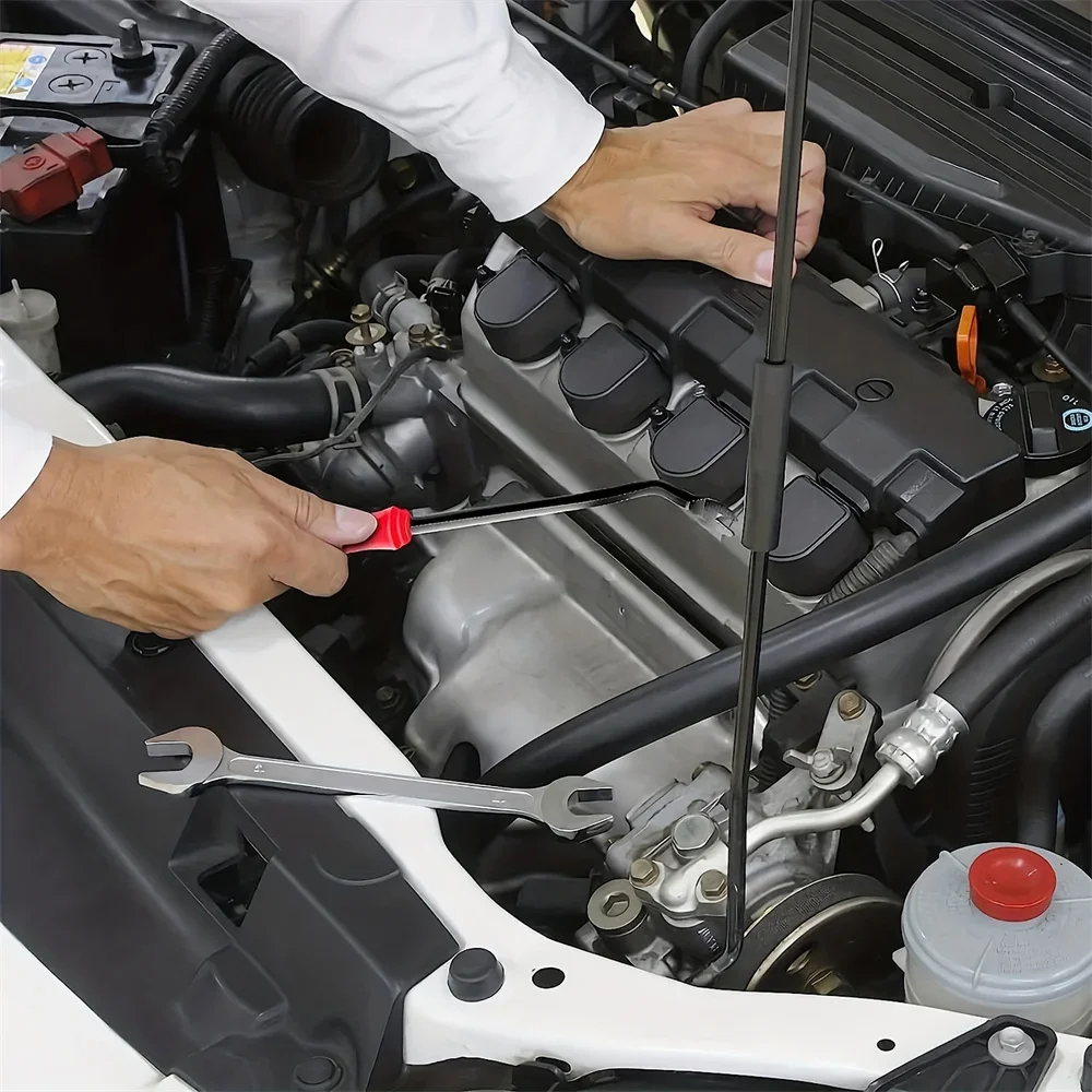 kkjoy 2-teiliges Werkzeugset zum Entfernen von Innenverkleidungen, Auto-Clip-Klemme, Nagelzieher, verwendet für Limousinen, SUVs, Schrägheckmodelle – Detail 12