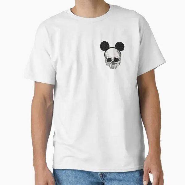 

Disney Mickey Mouse Magic Hat Printed Loose and Comfortable Pure Cotton Short-sleeved T-shirt for Both Men and Women