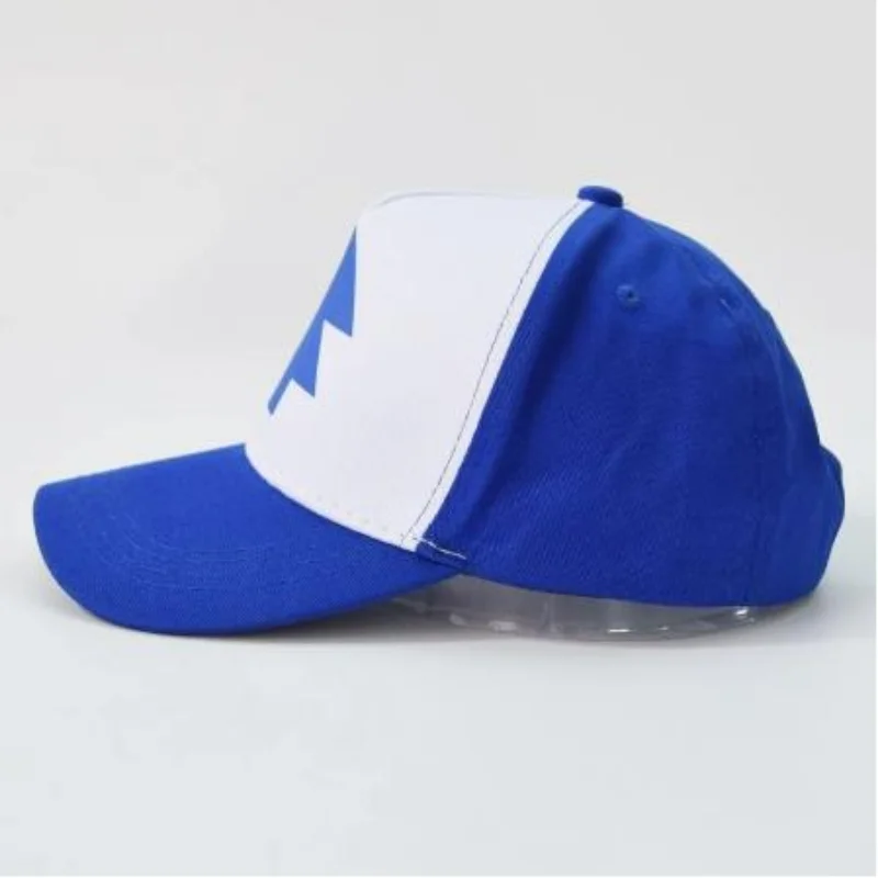 1Pcs Baseball Cap Fashion Summer Sport Cool Mesh Net Hat Cool Pine Gravity Baseball Same Parent-child Dupu Blue Falls Cap 2023