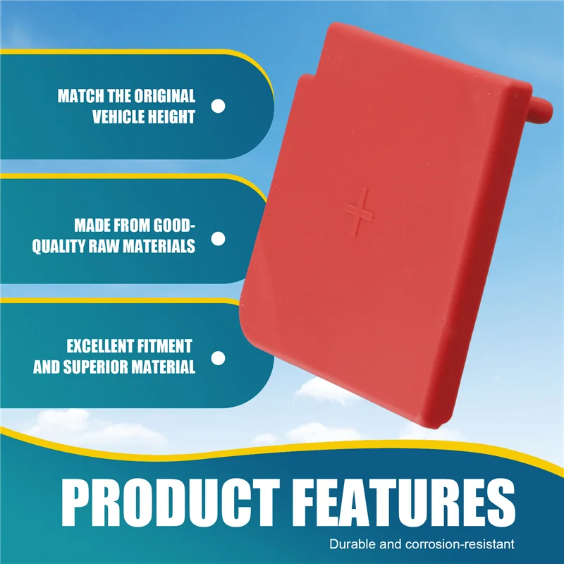 X39A- Tappo di copertura del terminale positivo della batteria per Mercedes W204 W211 W169 W203 W222 A0015460835 0015460835