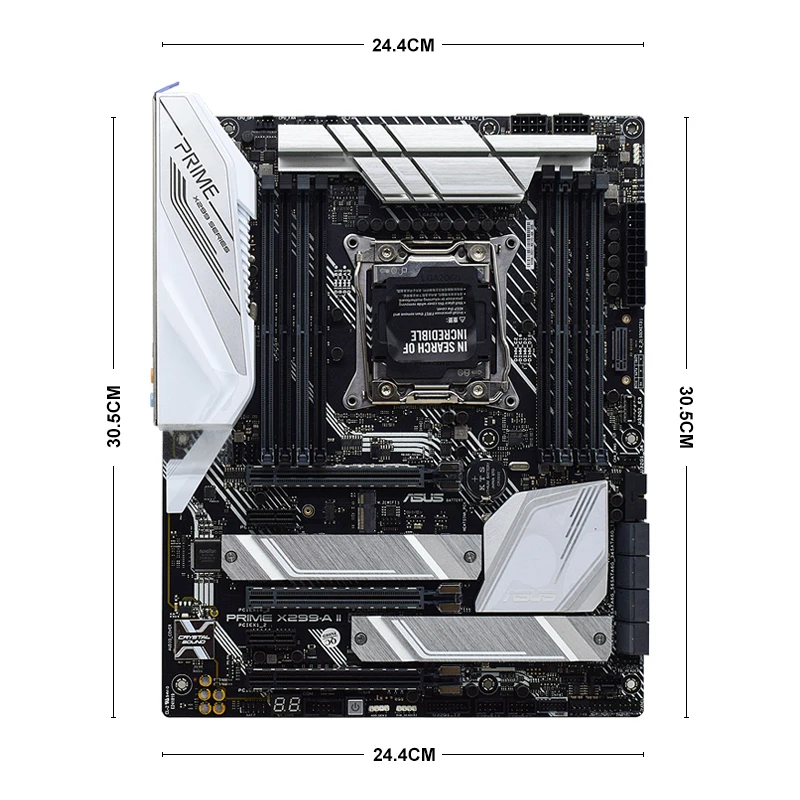 Asus Prime X299-A II Motherboard LGA 2066 Intel X299 support Core I9-10940X  I9-9900X I7-9800X  i7-7740X cpu M.2 DDR 256GB ATX