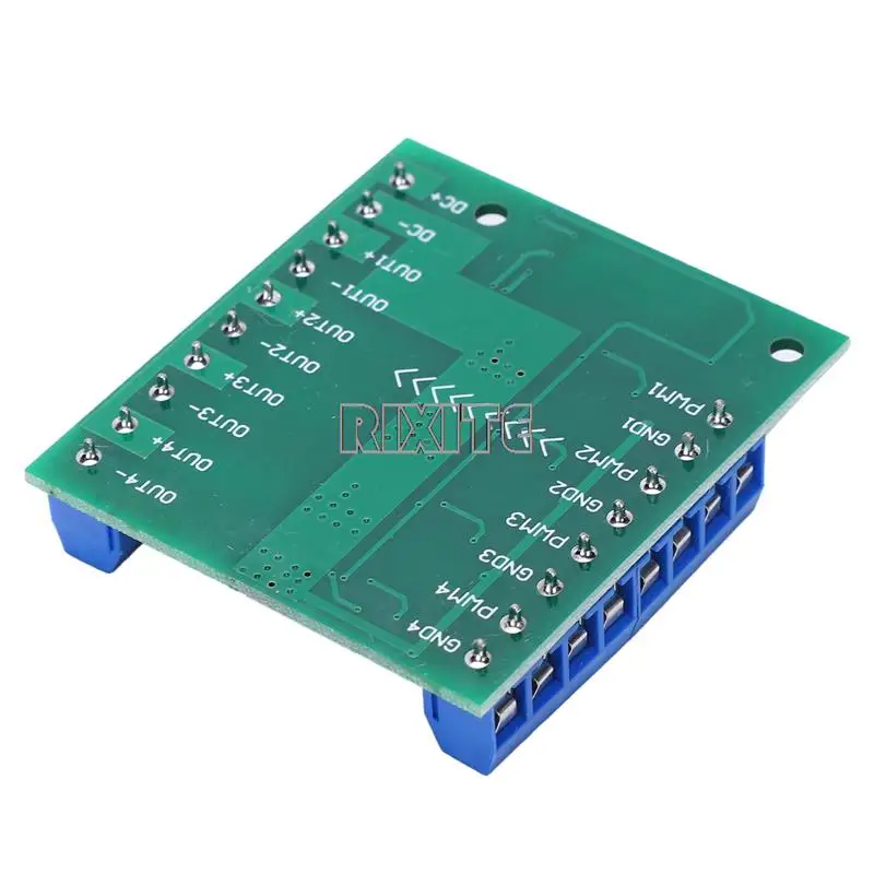 MOS FET 4 Channel Pulse Trigger Switch Controller Board PWM Optocoupler Opto-isolator Driver Board For Motor LED Light