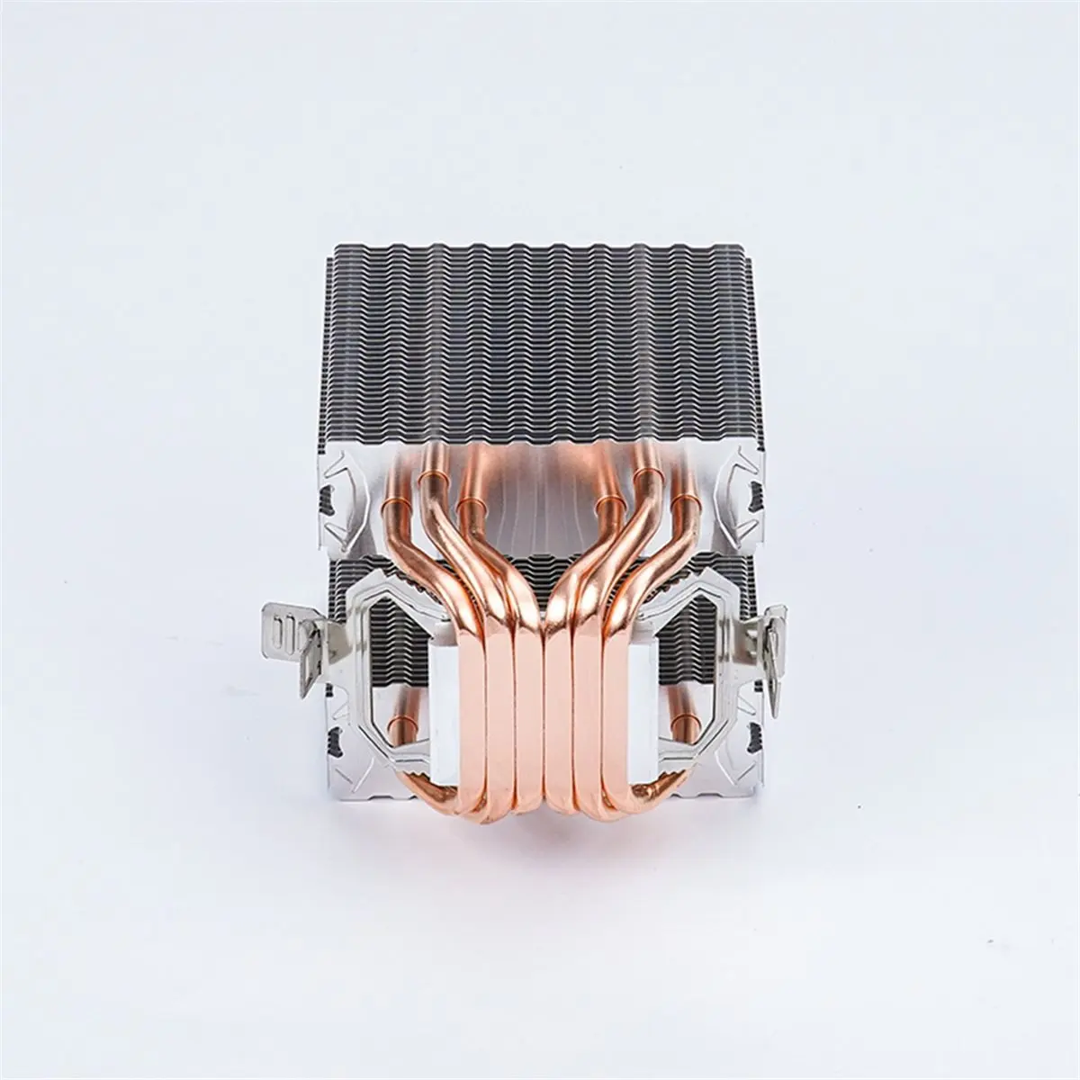 Stable- 6 Heatpipe CPU Air Cooler Desktop Dual-Tower Heatpipe Cooling System Silent Dual-Fan CPU Cooler