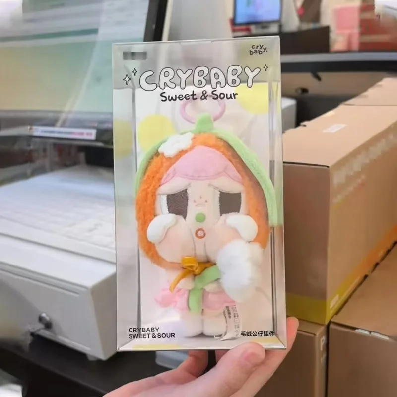 New Limited Edition Crybaby Sweet &Sour Series Figures Vinyl Doll Kawaii Pendant Keychain Cartoon Decor Birthday Gift Genuine